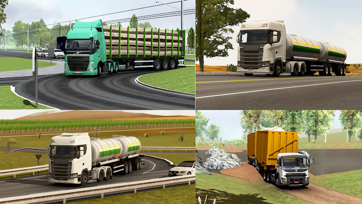 Background لعبة محاكى الشاحنات World Truck Driving Simulator 